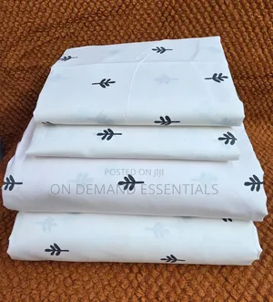 (4pcs) Both Printed Cotton Bedsheets