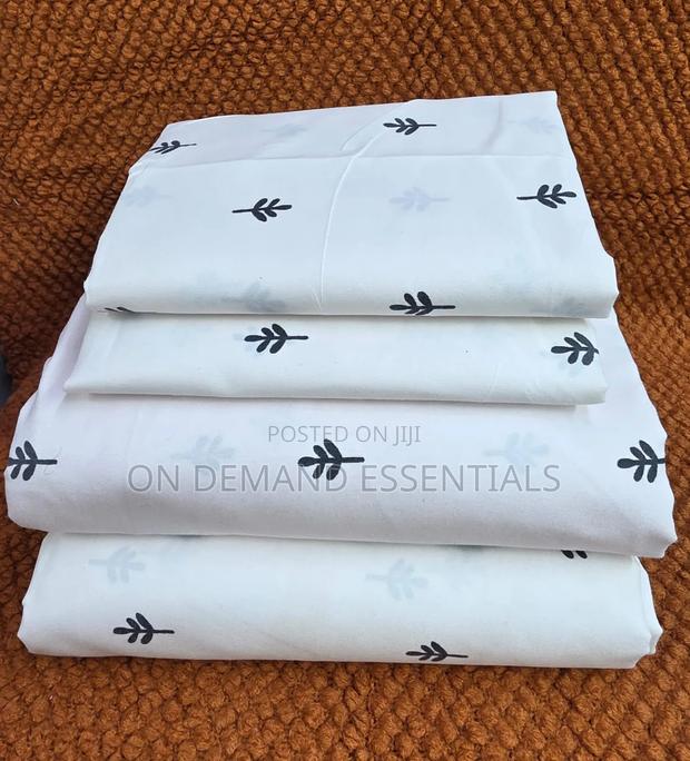 (4pcs) Both Printed Cotton Bedsheets - thumbnail 2
