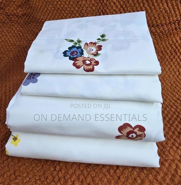 (4pcs) Both Printed Cotton Bedsheets - thumbnail 5