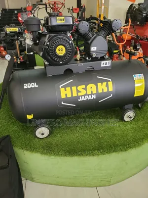 200 Litres Hisaki Diesel Air Compressor With 8.5hp Engine