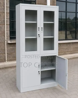 File Cabinet 5 - Layer Half- Glass Set