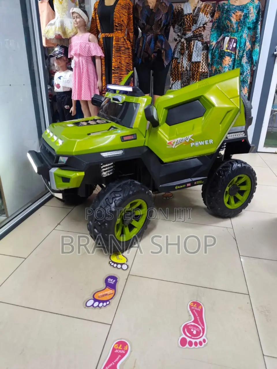 JM-9188 "Shark Power" Oversized Heavy Duty 4x4 Kids Ride-on Jeep