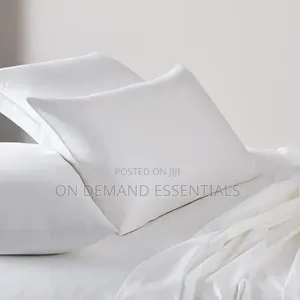 Cotton White Plain Bedsheets