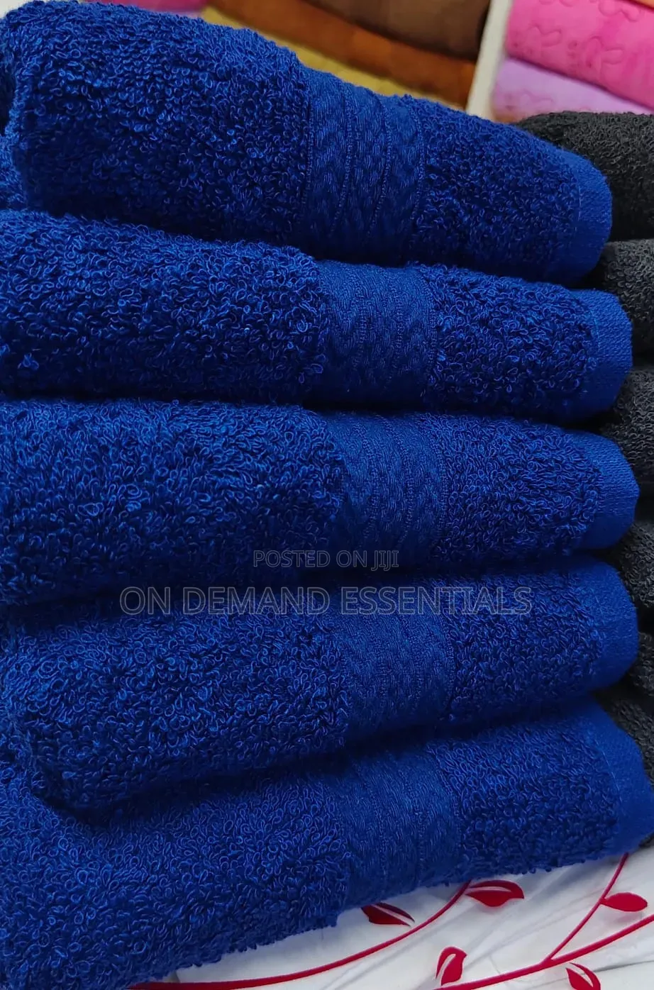 Cotton Terry Face Towels 33cm by 33cm