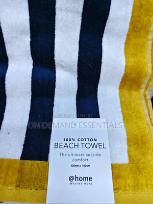 Cotton Terry Pool Towels
100cm by 180cm