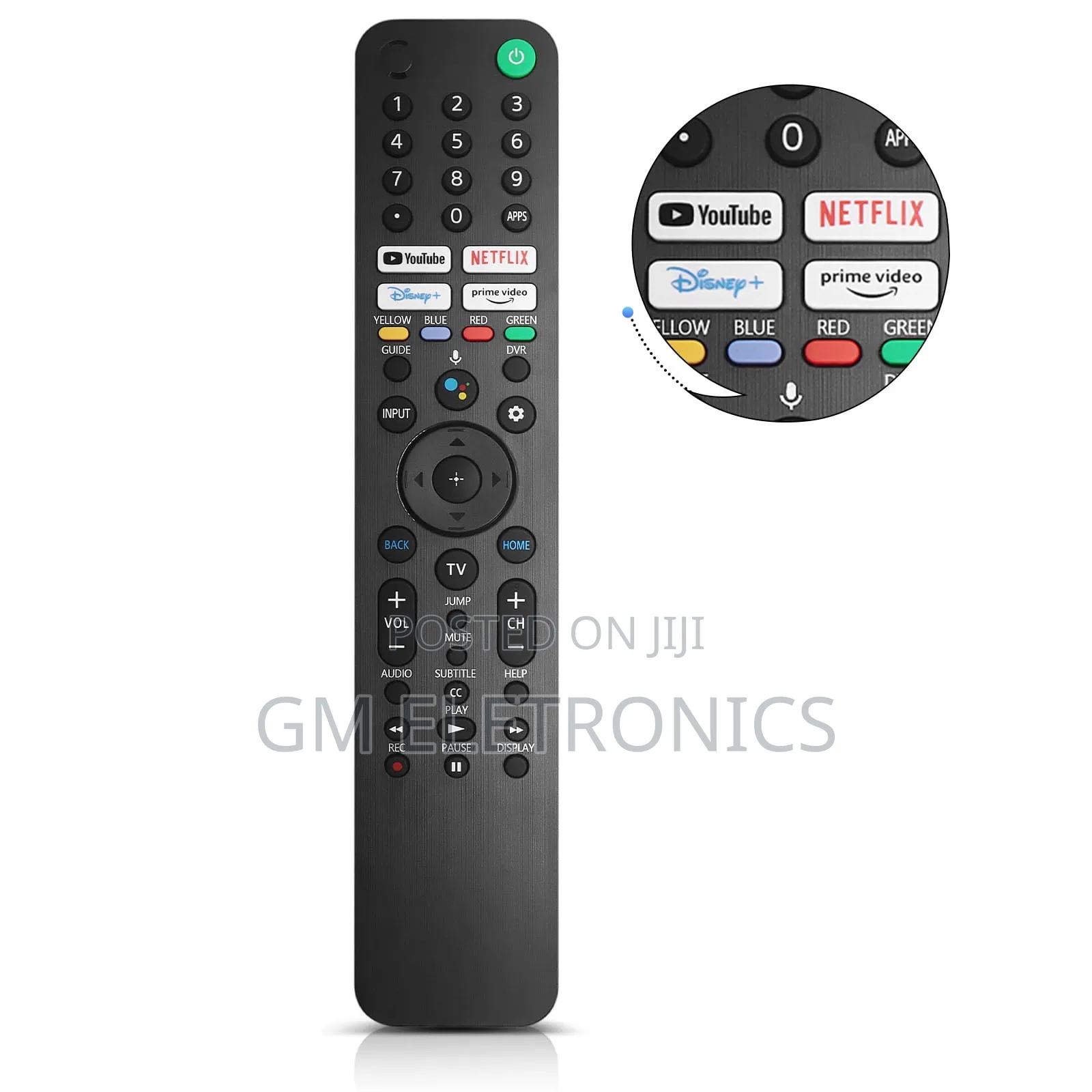Smart Voice Remote Control for Sony Smart TV, LCD, LED, 3D, HDTV, .