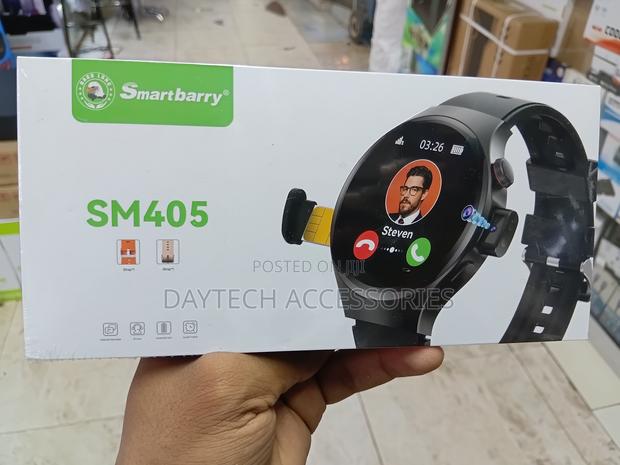 Smartbarry SM405 Luxury Round Smartwatch With Touchscreen Bluetooth - thumbnail 2