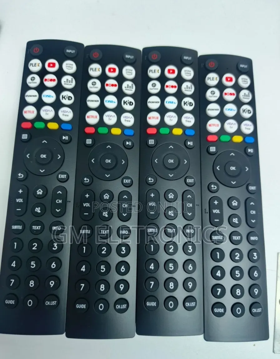 Vidaa Hisense Smart TV Replacement Remote Control + Batteries.