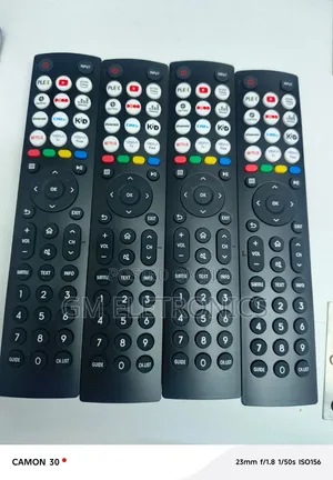 Vidaa Hisense Smart TV Replacement Remote Control + Batteries.
