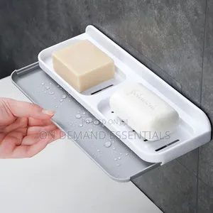 Double Sides Wall Mounted Adhesive Soap Holder/Box