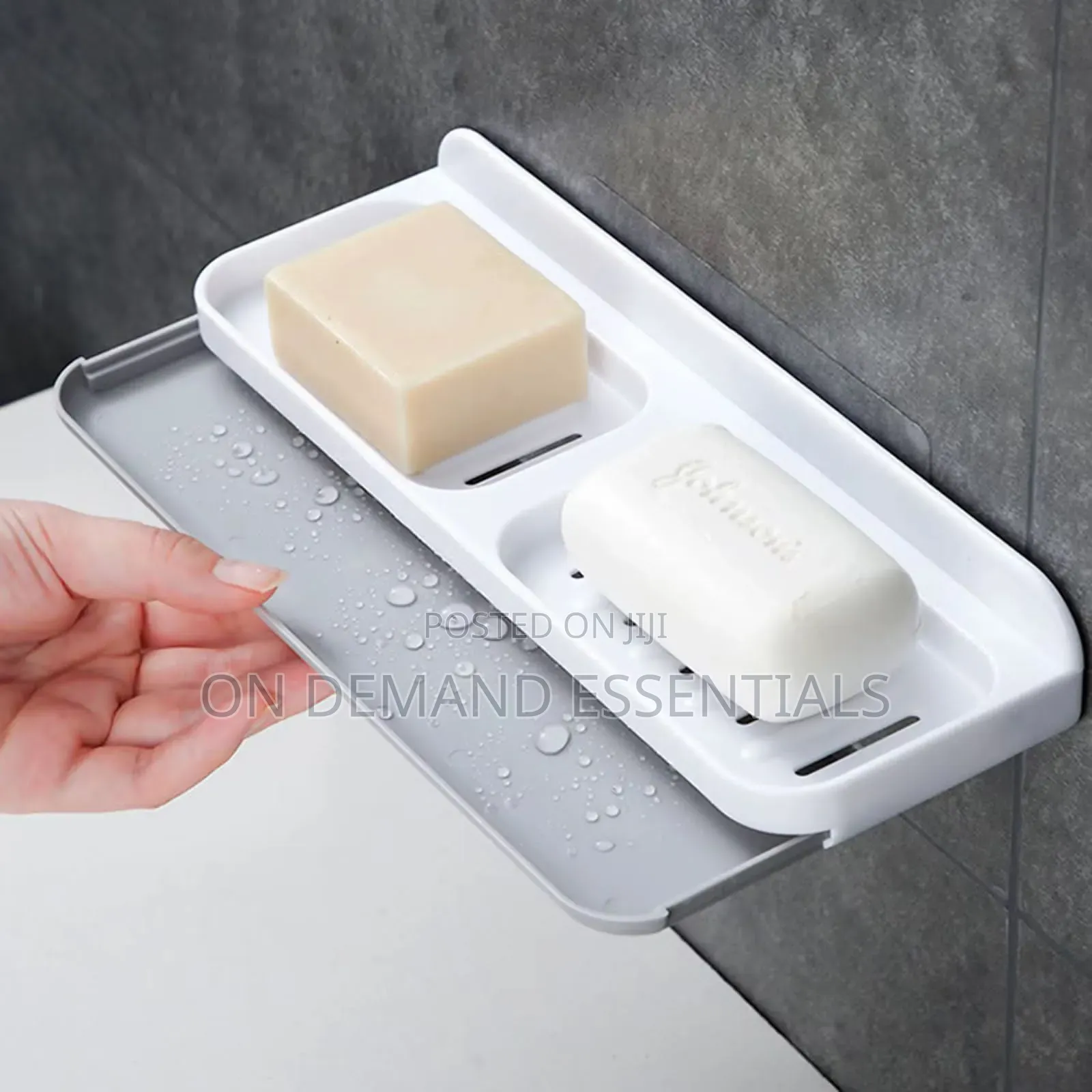 Double Sides Wall Mounted Adhesive Soap Holder/Box