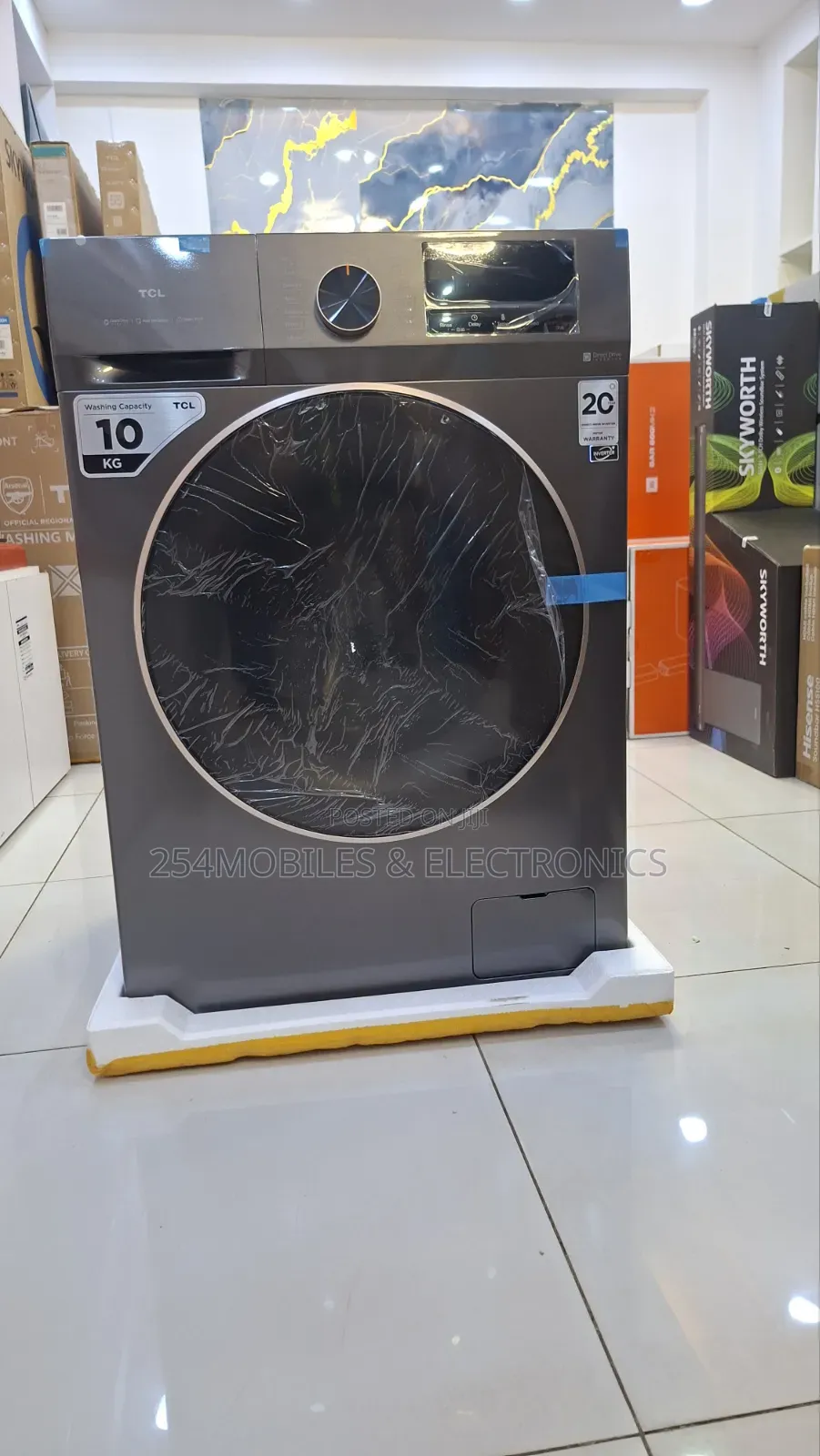TCL P210FLG 10kg Front Load Washing Machine