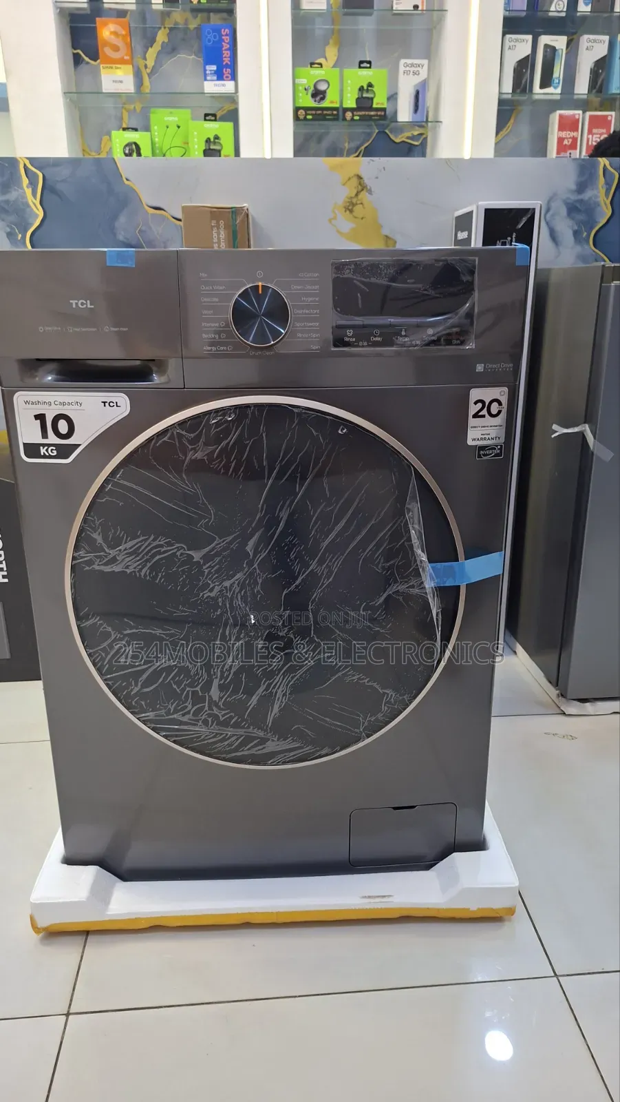 TCL P210FLG 10kg Front Load Washing Machine