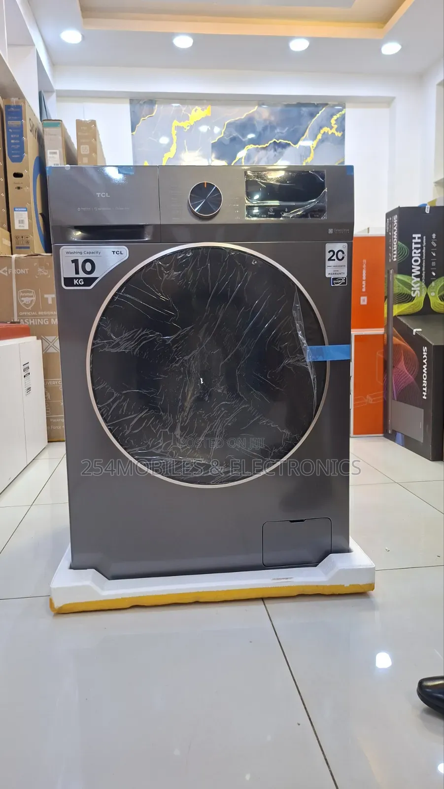 TCL P210FLG 10kg Front Load Washing Machine