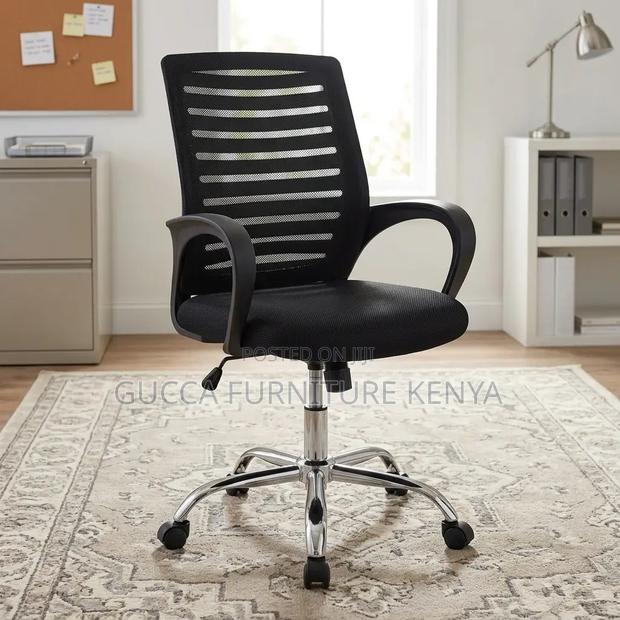 Mesh Home Office Study Seat. - thumbnail 7