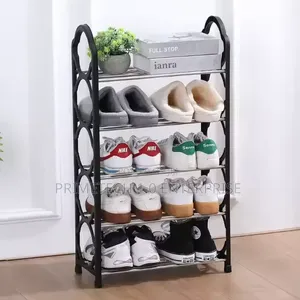 5 Tier Plastic Shoe Rack