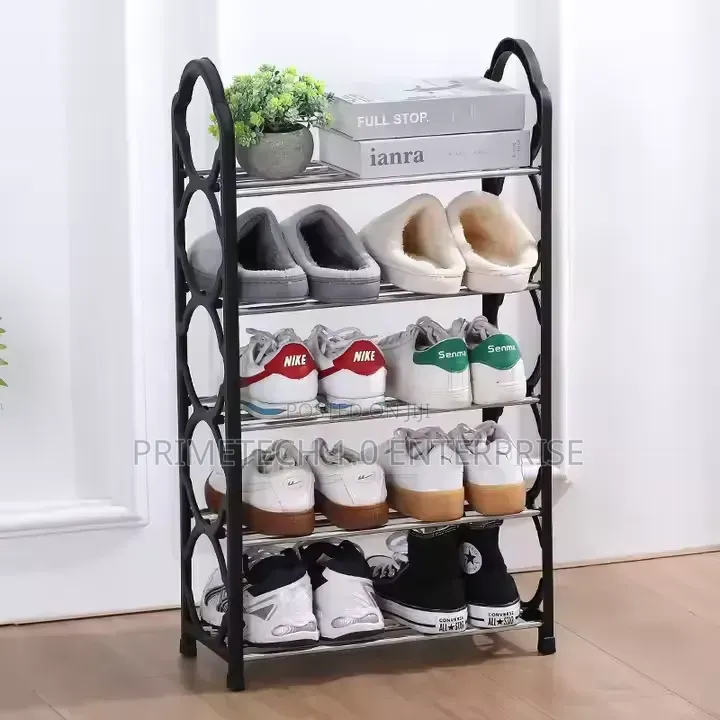 5 Tier Plastic Shoe Rack