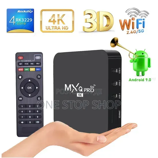 Digital Wifi TV Box With 4G+32G Storage