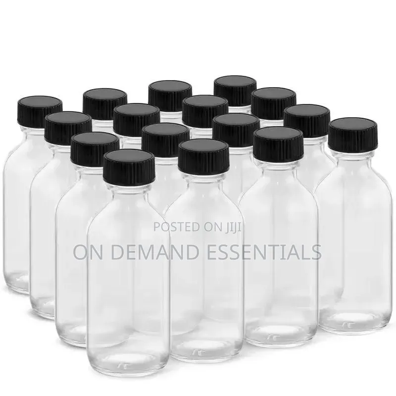 Glass Ginger Shots Bottles Set
