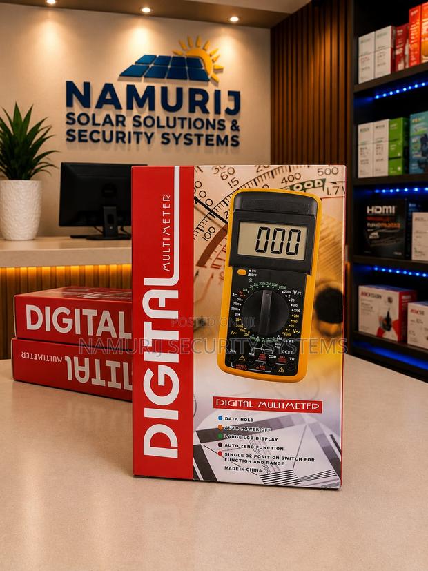 Digital Multimeter – Digital Electrical Testing Meter - main view