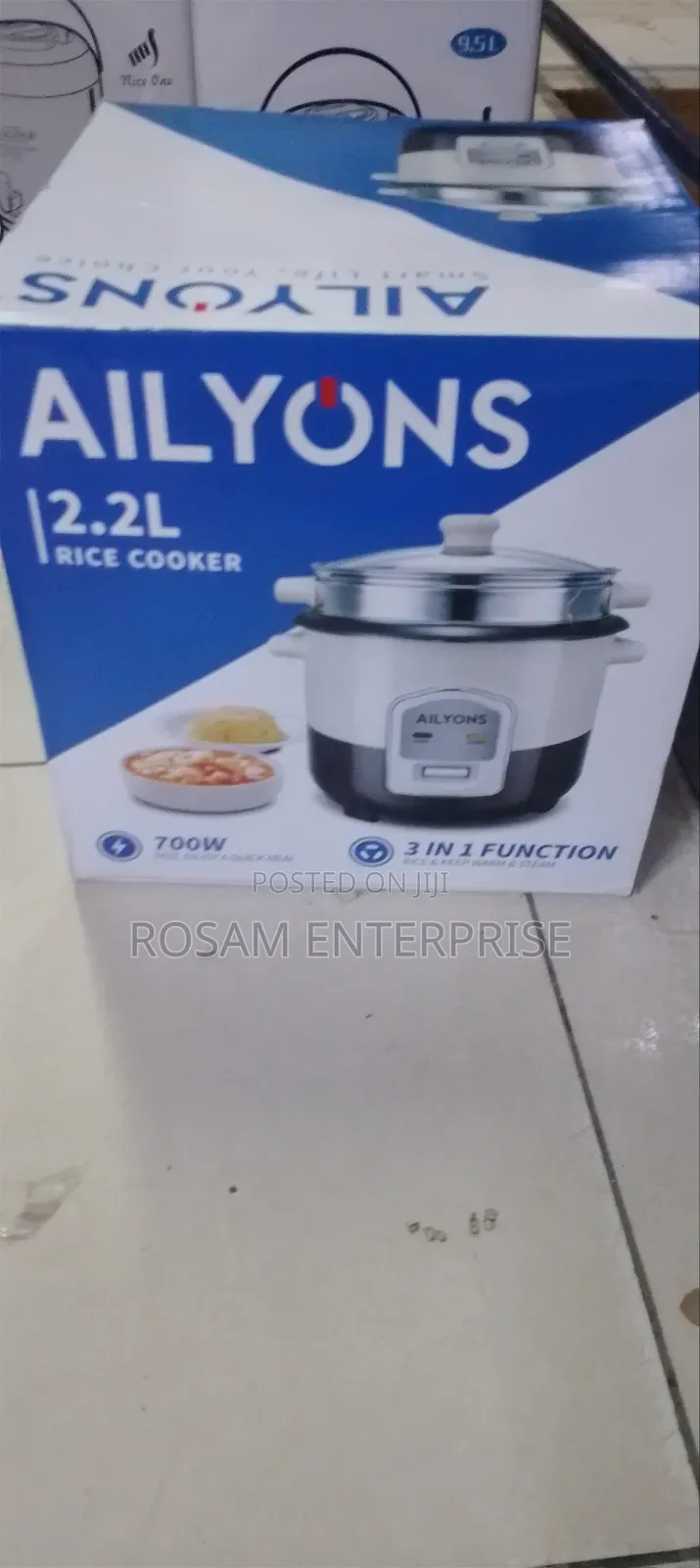 Ailyons 2.2L Rice Cooker