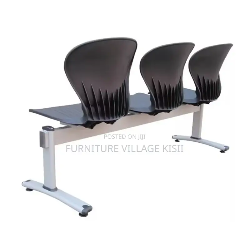 Office Bench: 3- Seater Plastic Waiting Bench
