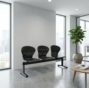 Office Bench: 3- Seater Plastic Waiting Bench