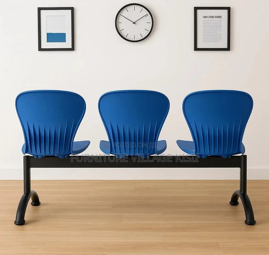 Office Bench: 3- Seater Plastic Waiting Bench