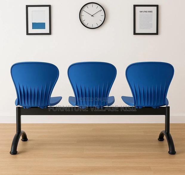Office Bench: 3- Seater Plastic Waiting Bench - thumbnail 9