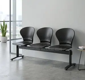 Office Bench: 3- Seater Plastic Waiting Bench