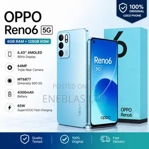 Oppo Reno6 128 GB Blue