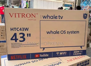 Vitron HTC43W 43" Smart Whale TV With Wi-Fi
