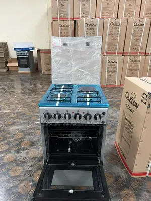 Olelon 50*55 3+1 Standing Cooker (Silver)