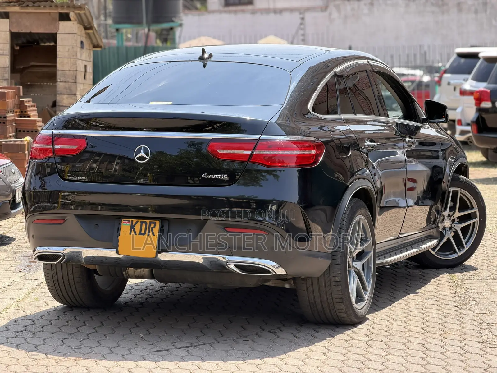 Mercedes-Benz GLE-Class 2017 Black