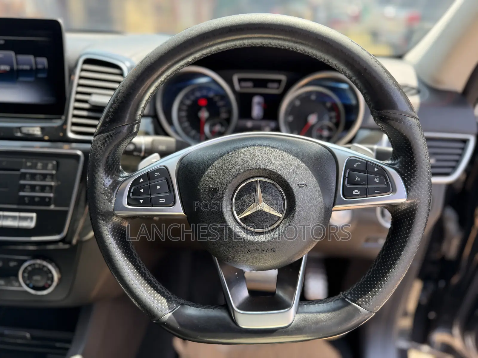 Mercedes-Benz GLE-Class 2017 Black