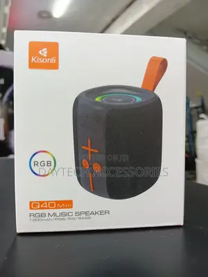 The Kisonli Q40 Mini Is a Portable 5W Wireless RGB Music Speaker