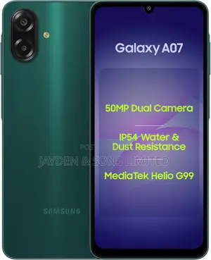 New Samsung Galaxy A07 4G 64 GB Graphite