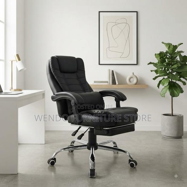 Office Chairs; Executive Leather Tuff Pu Chairs - thumbnail 4