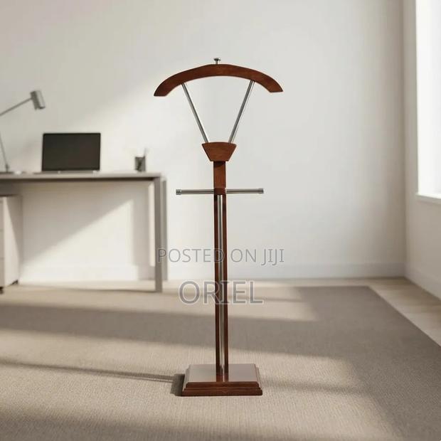 Office Cabinet : Vertical Wooden Office Coat Hanger - thumbnail 7