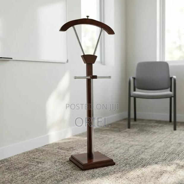Office Cabinet : Vertical Wooden Office Coat Hanger - thumbnail 8