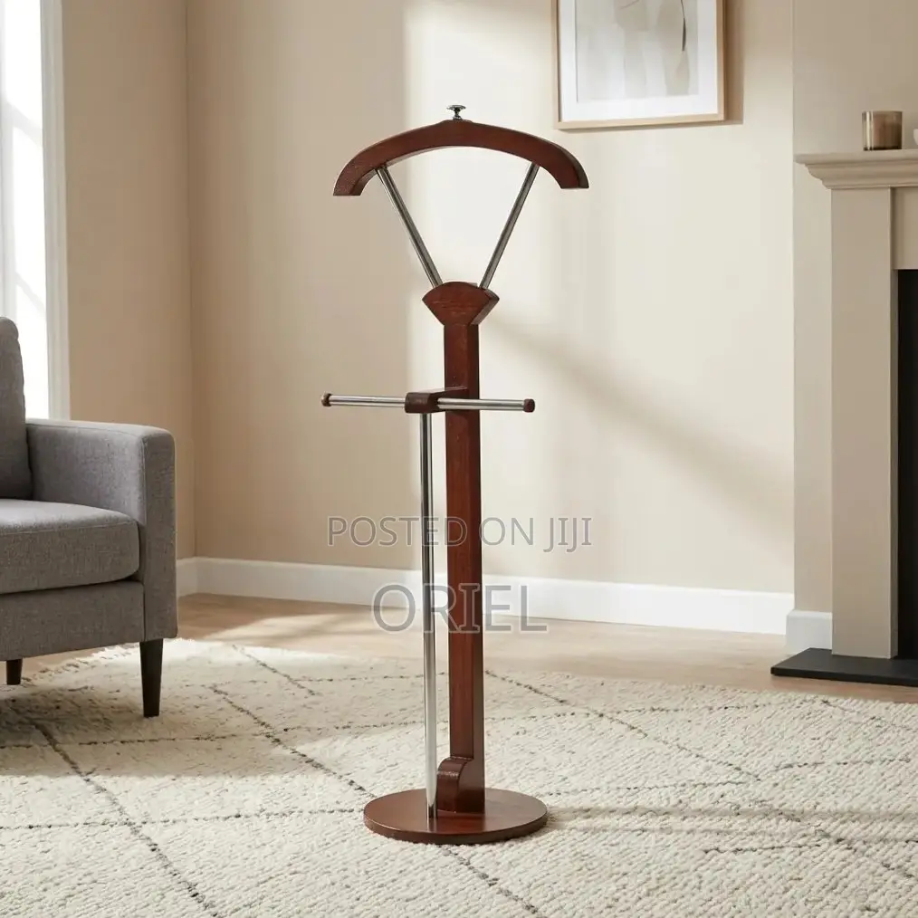 Office Cabinet : Vertical Wooden Office Coat Hanger