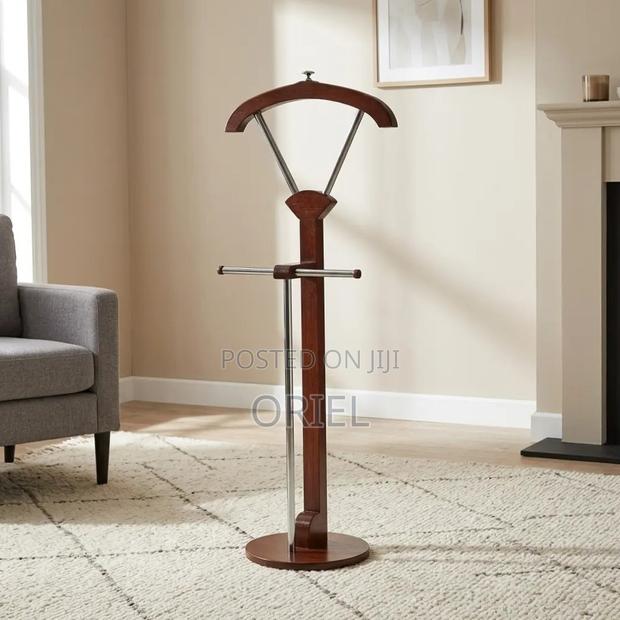 Office Cabinet : Vertical Wooden Office Coat Hanger - thumbnail 10