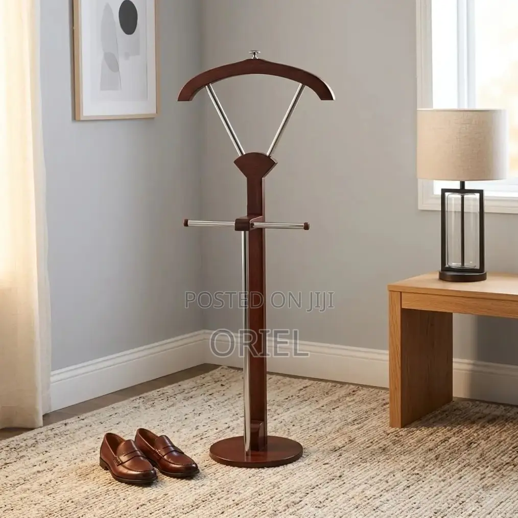 Office Cabinet : Vertical Wooden Office Coat Hanger