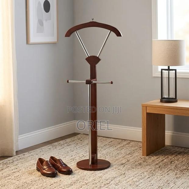 Office Cabinet : Vertical Wooden Office Coat Hanger - thumbnail 9