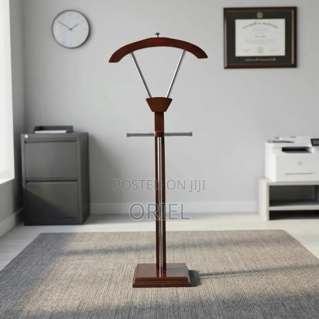 Office Cabinet : Vertical Wooden Office Coat Hanger - thumbnail 12