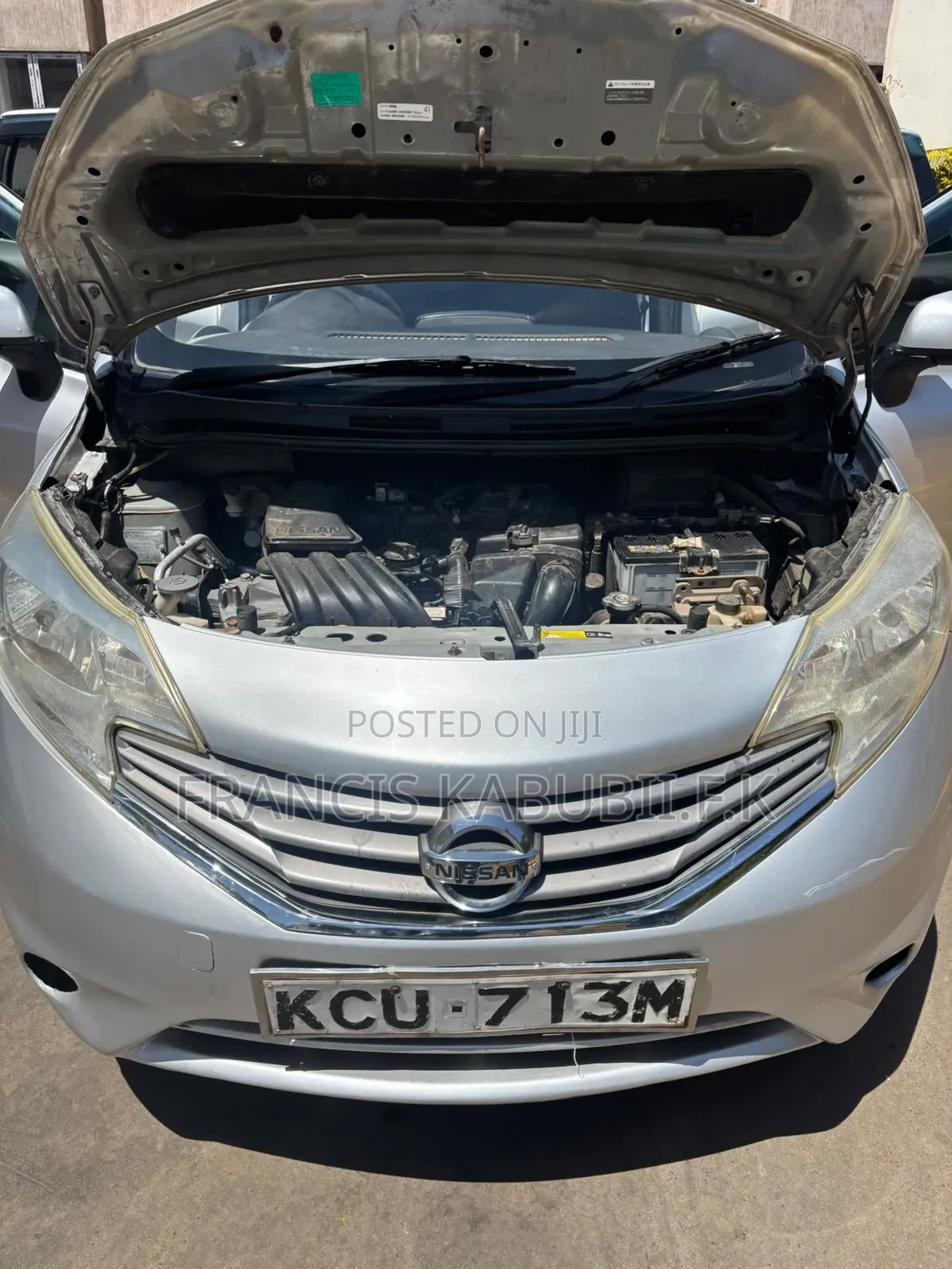 Nissan Note 2012 Silver