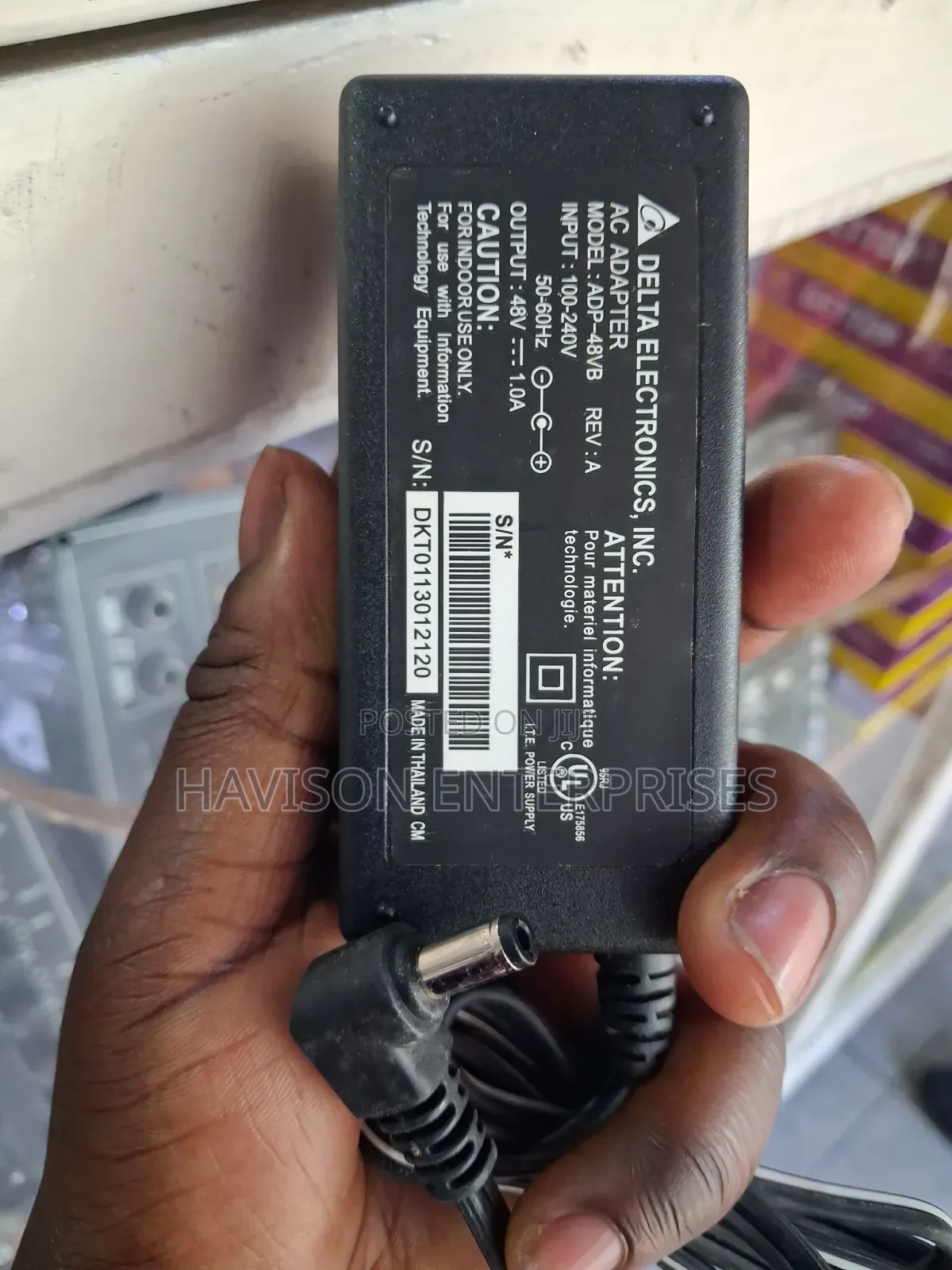 48V 1A Power Adapter