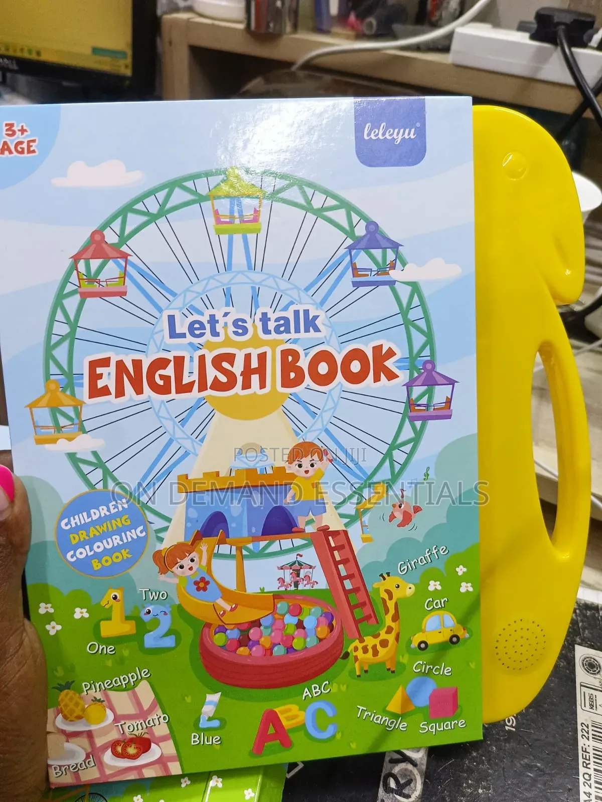 Audio Book Early Childhood English Words Sound Book