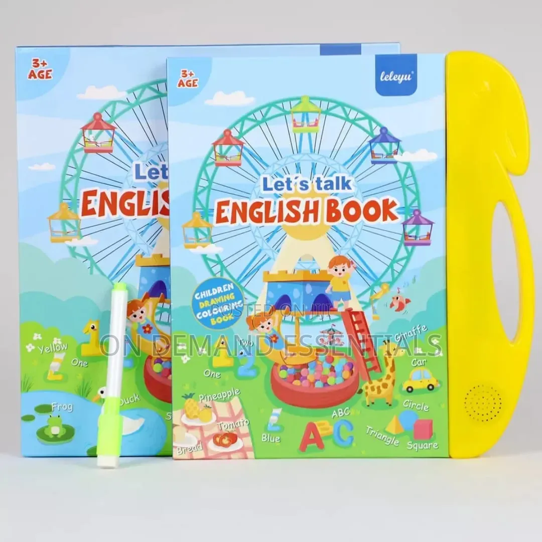 Audio Book Early Childhood English Words Sound Book