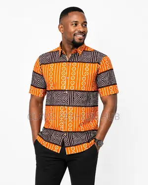 Unique Kitenge Shirts for Men- Ready Made
